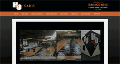 Desktop Screenshot of h2osails.com